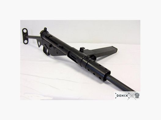 Decorative Replica Denix Sten MKII - Metal and Wood - Authentic Finish - For Collection and Decoration