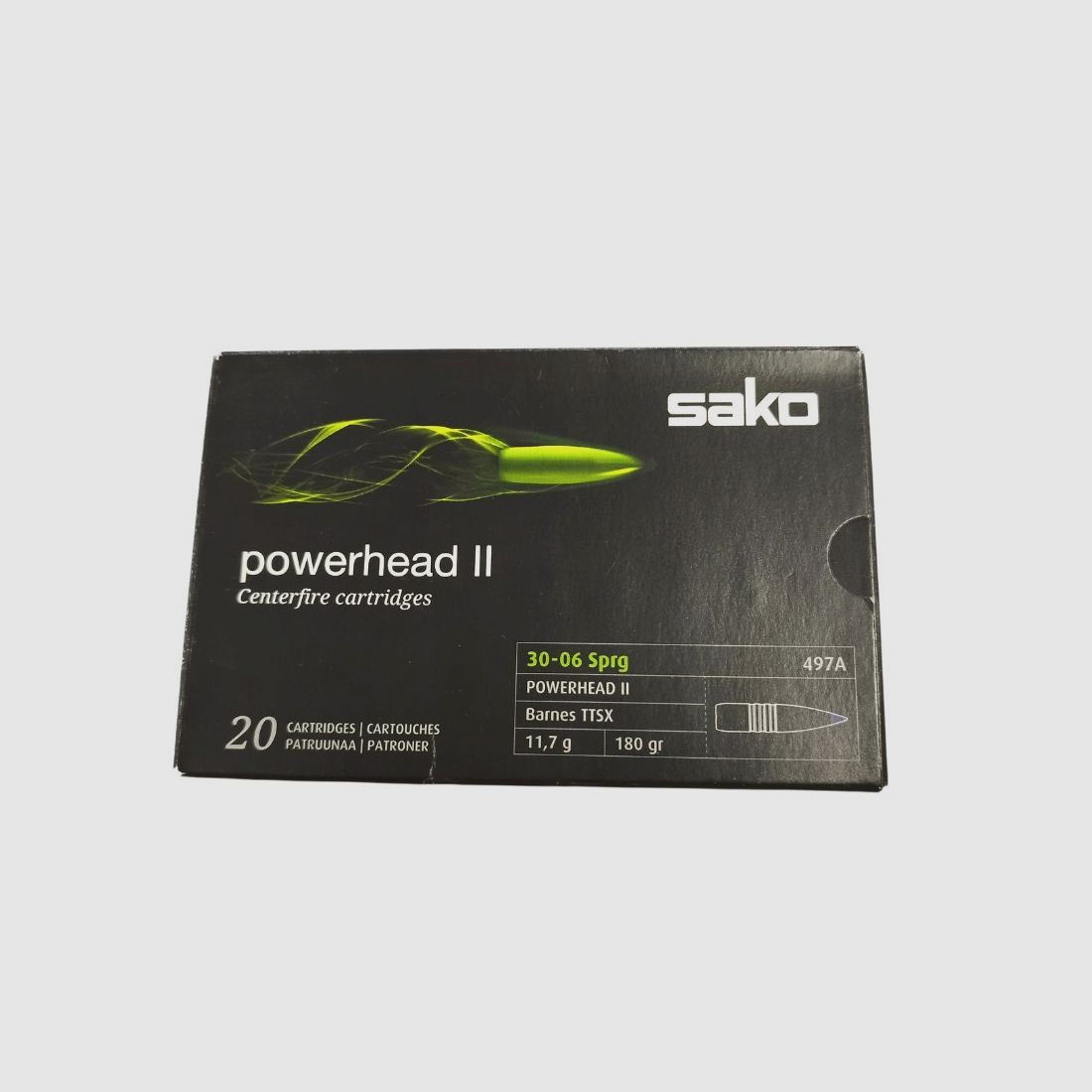 Sako .30-06Sprg. Powerhead II 11,7g 20pcs