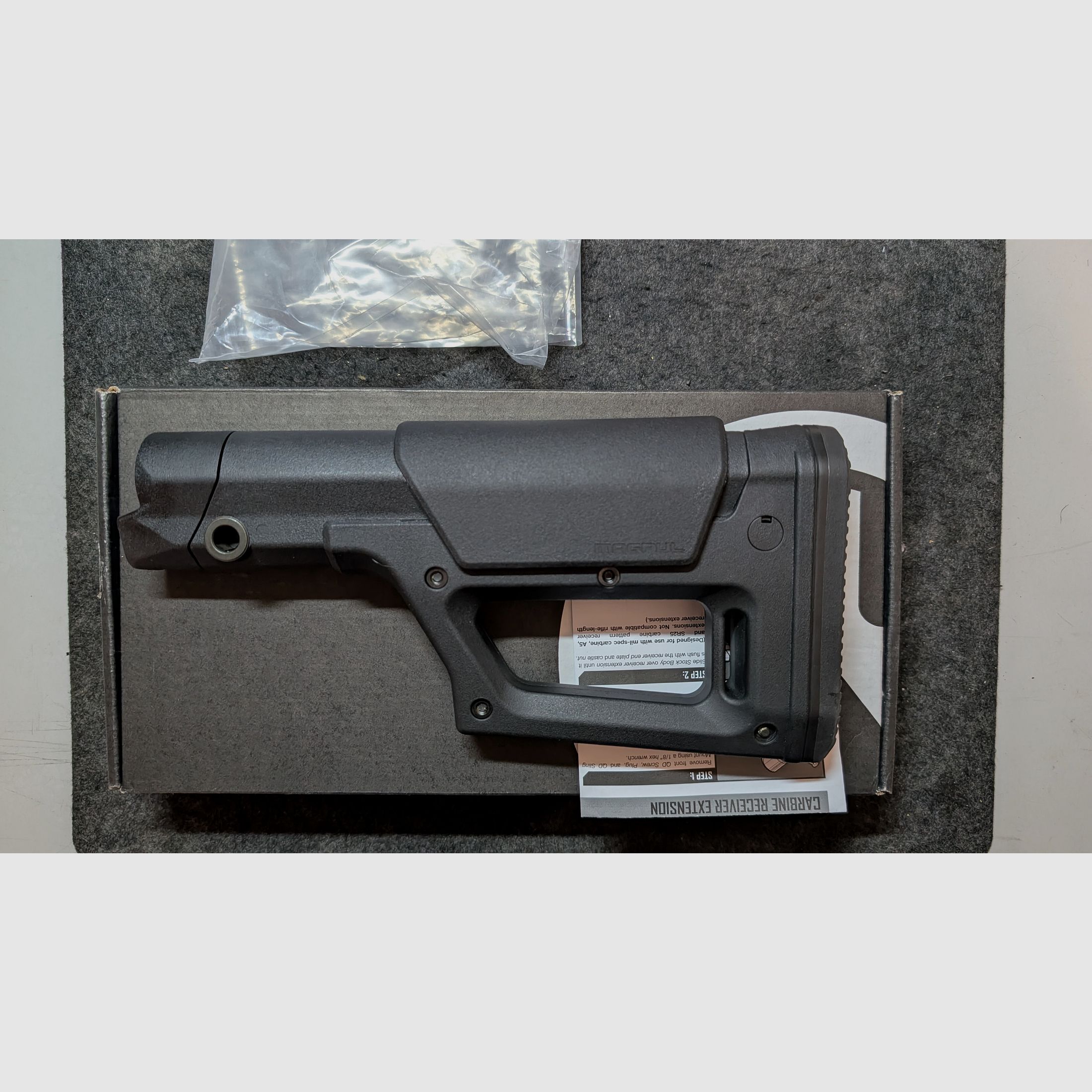 Magpul AR-15: Buttstock Magpul PRS Lite Polymer Schaft