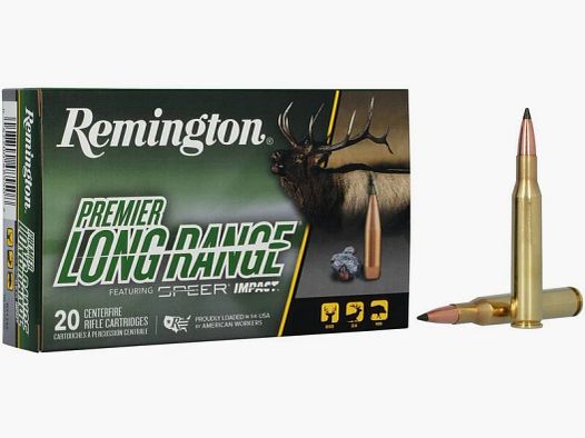 Remington Long Range .270 Win. 150GR Speer Impact 20 cartouches