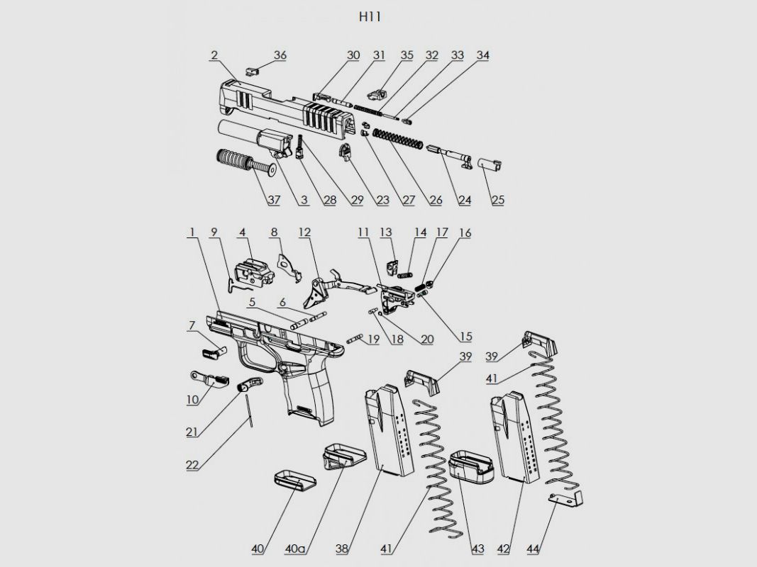 Hellcat / H11 Sicurezza del percussore, immagine 2 di 3