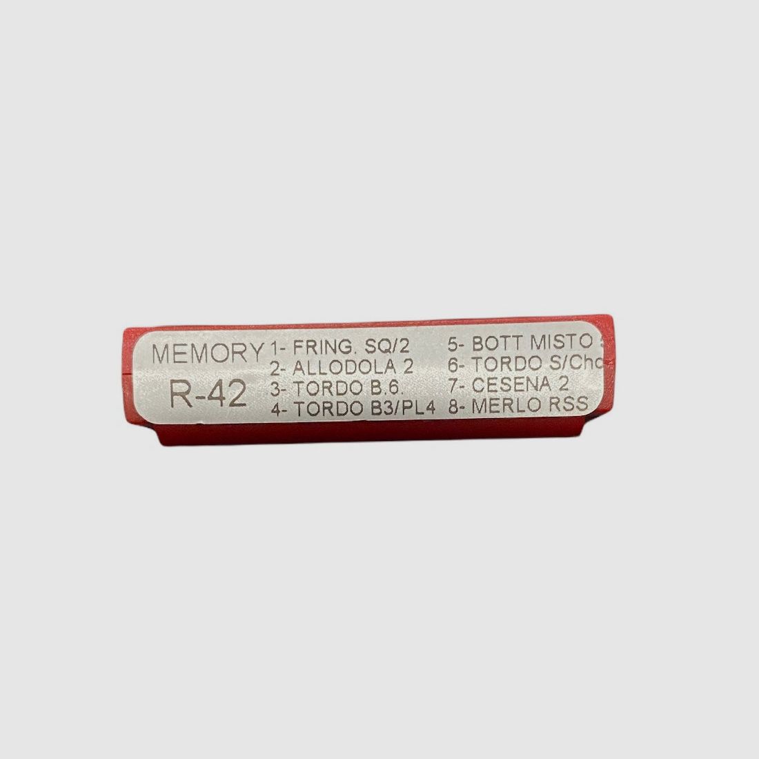 MULTISOUND MEMORY DIGITAL N. R-42 8 CANCIONES, imagen 2 de 2