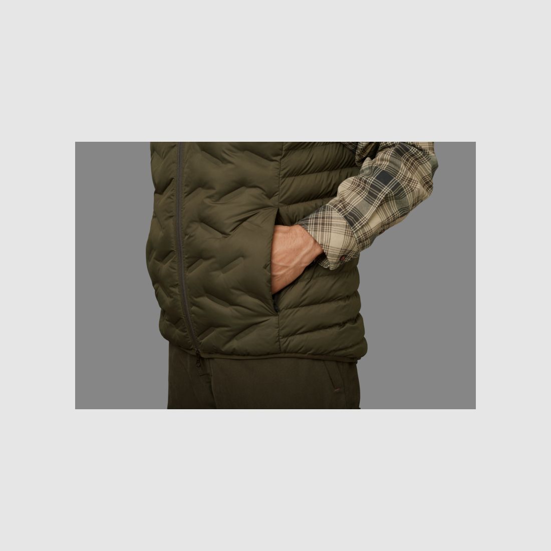 Härkila Herren Weste Driven Hunt Willow Green