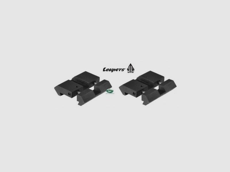 LEAPERS UTG Paar Adapter von Weaver auf 11er Schiene MNT-DT2PW01