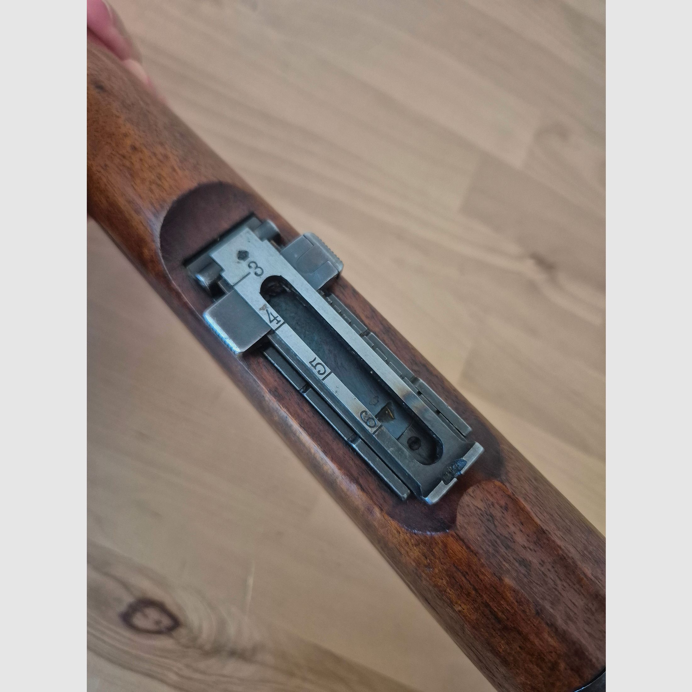 CARL GUSTAFS STADSGEVÄRSFAKTORI Rifle de repetición Schwedenmauser M96 Carl Gustafs 1915, calibre 6,5x55