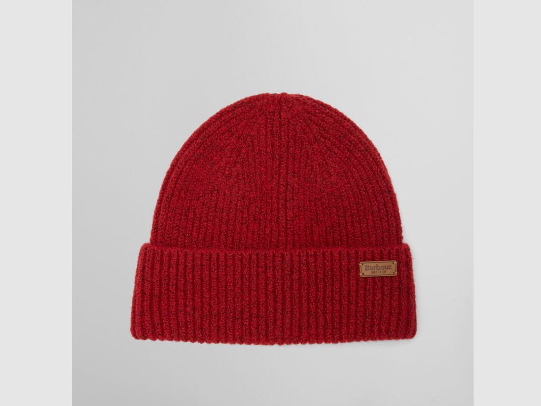 Barbour D-Beanie Pendle | crimson red, Bild 2 von 8
