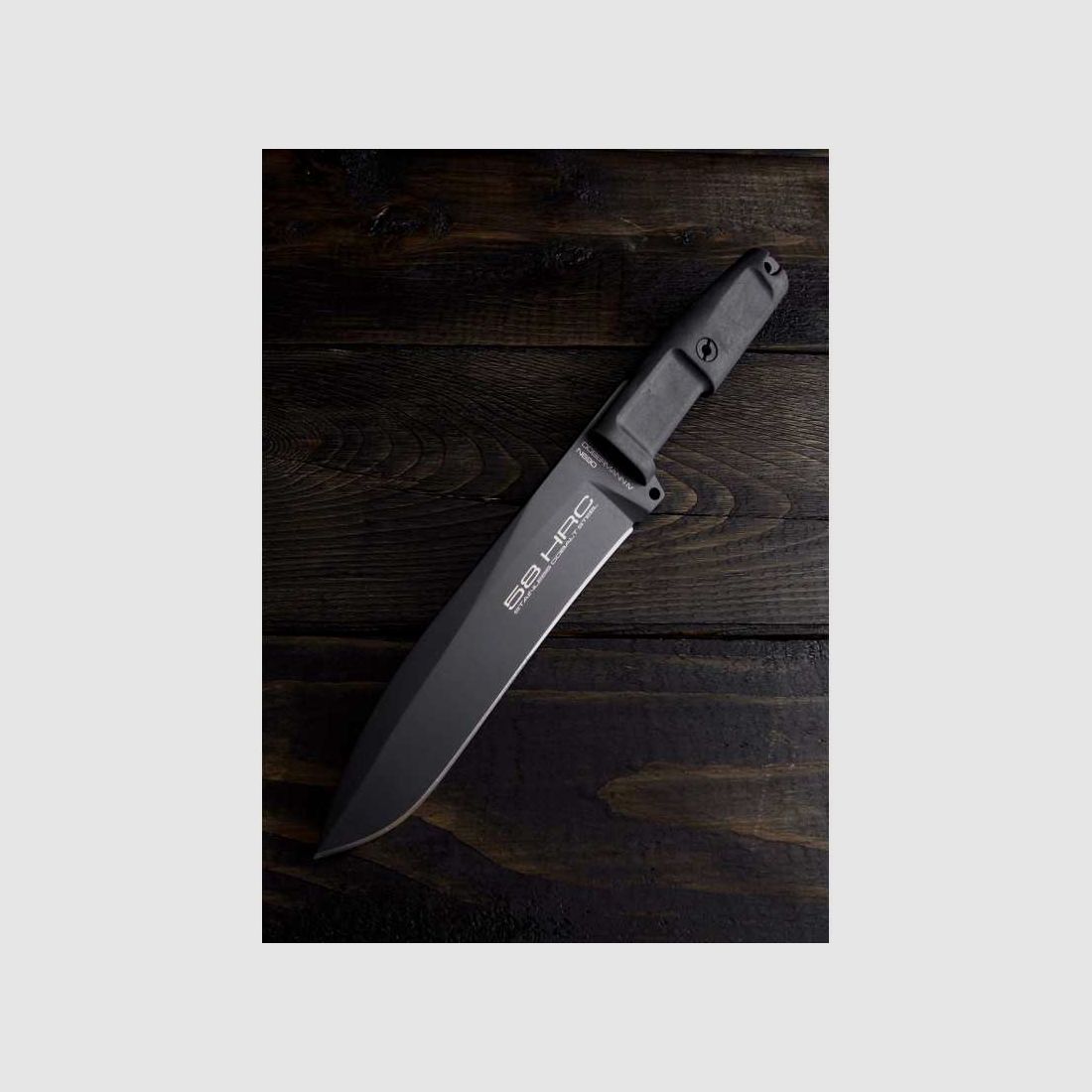 Extrema Ratio Dobermann IV schwarz Feststehendes Messer Böhler N690 Stahl