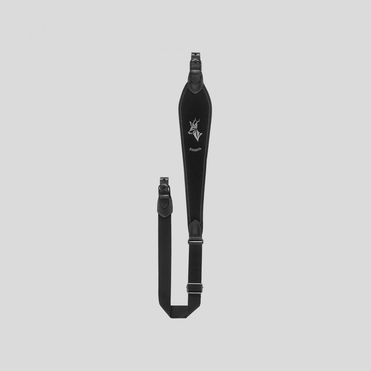 Riserva – Gewehrriemen Rehbock Cordura Schwarz R9123