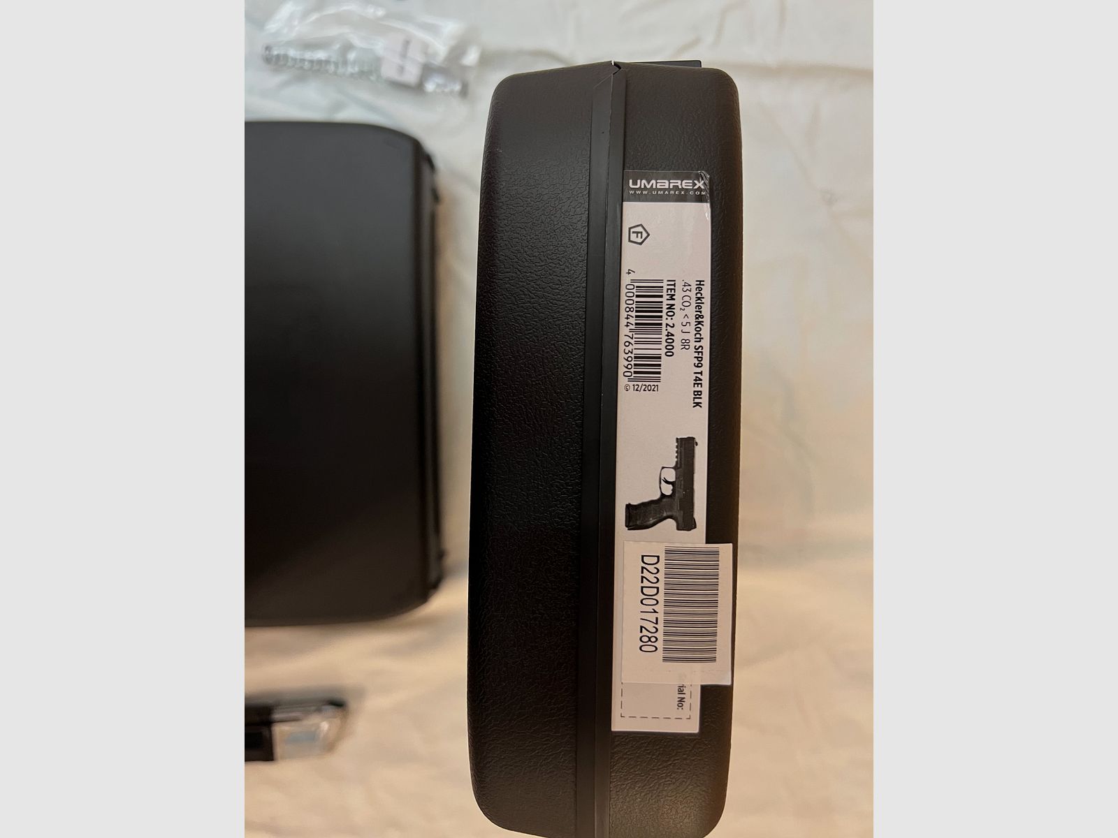 Umarex VFC Heckler & Koch SFP9 T4E CO2 RAM Pistole Kal. 43 schwarz neu NP 270€