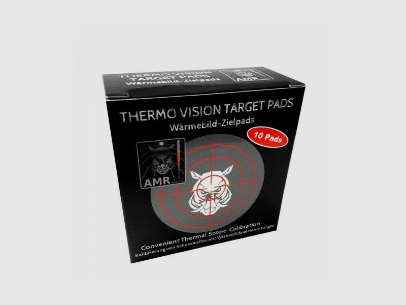 AMR Thermo Vision Target Pads - Almohadillas de objetivo de imagen térmica - 10 unidades.