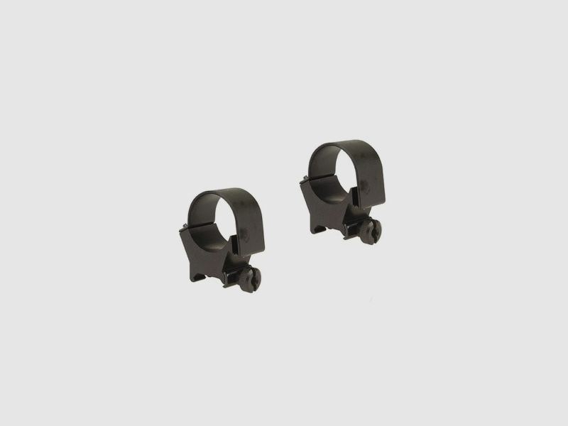 Weaver Top-Mount Weaver-Style Anelli nero opaco 30mm alti, BH 12,7mm