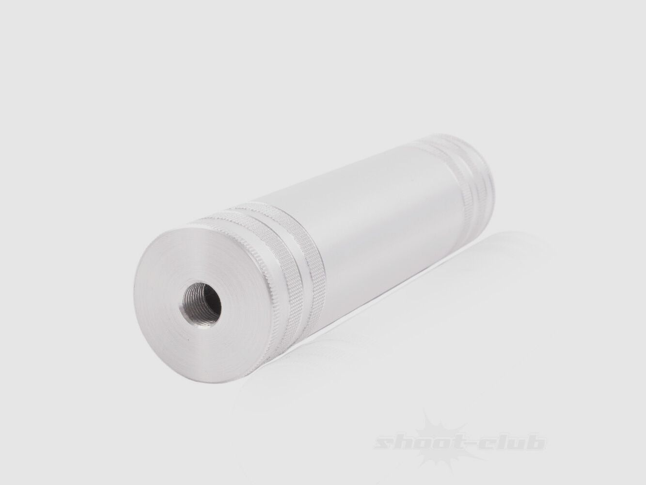 shoXx Universal Blank Pistol Silencer - Silver