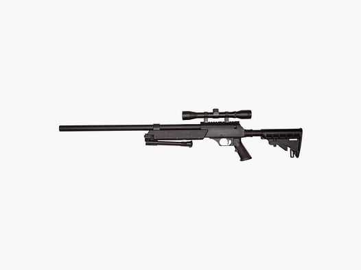 ASG Urban Sniper Replica 1.8J + Bipod + 4x32 Richtkijker