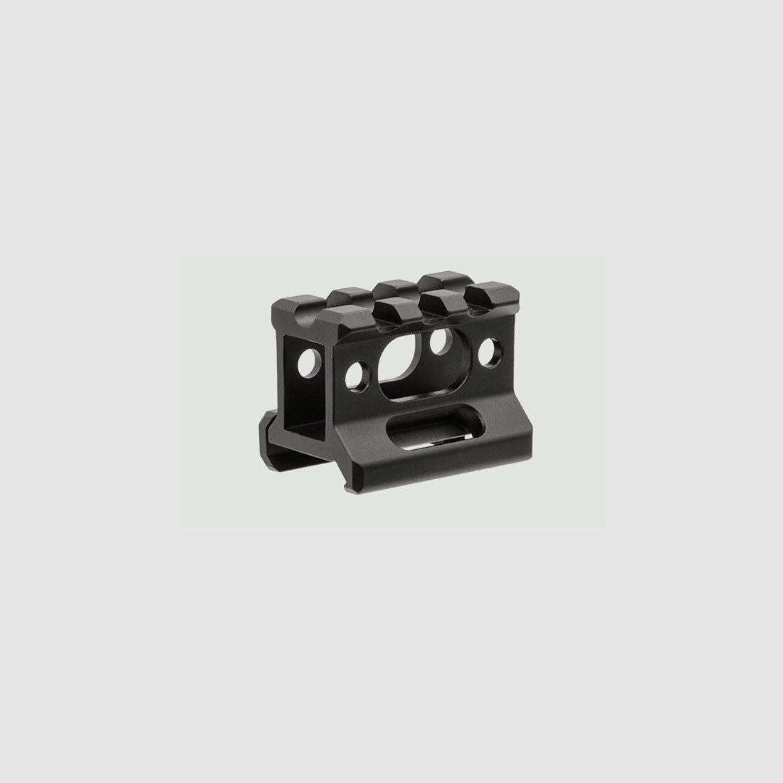 UTG 3 Nuten Super Slim Picatinny Montageerhhung, Hhe 25,4mm