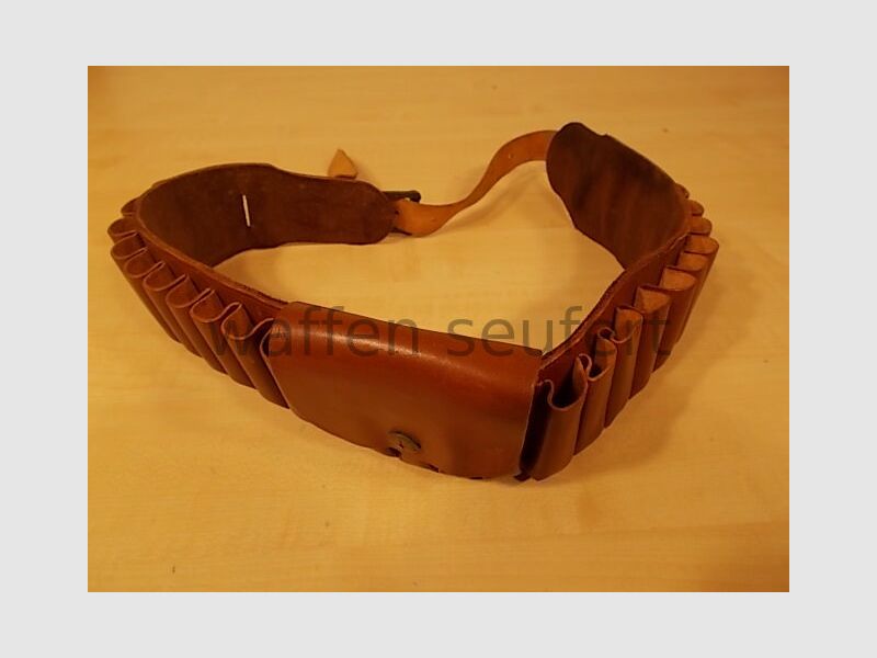 Cintura per cartucce a pallini 12 tasche per cartucce media ad es. 30-06
