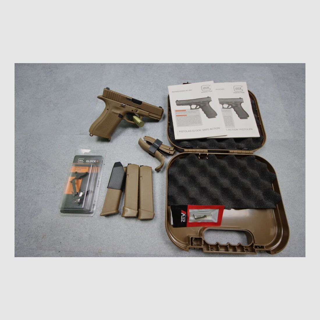 Glock 19X Coyote (Sandfarben)