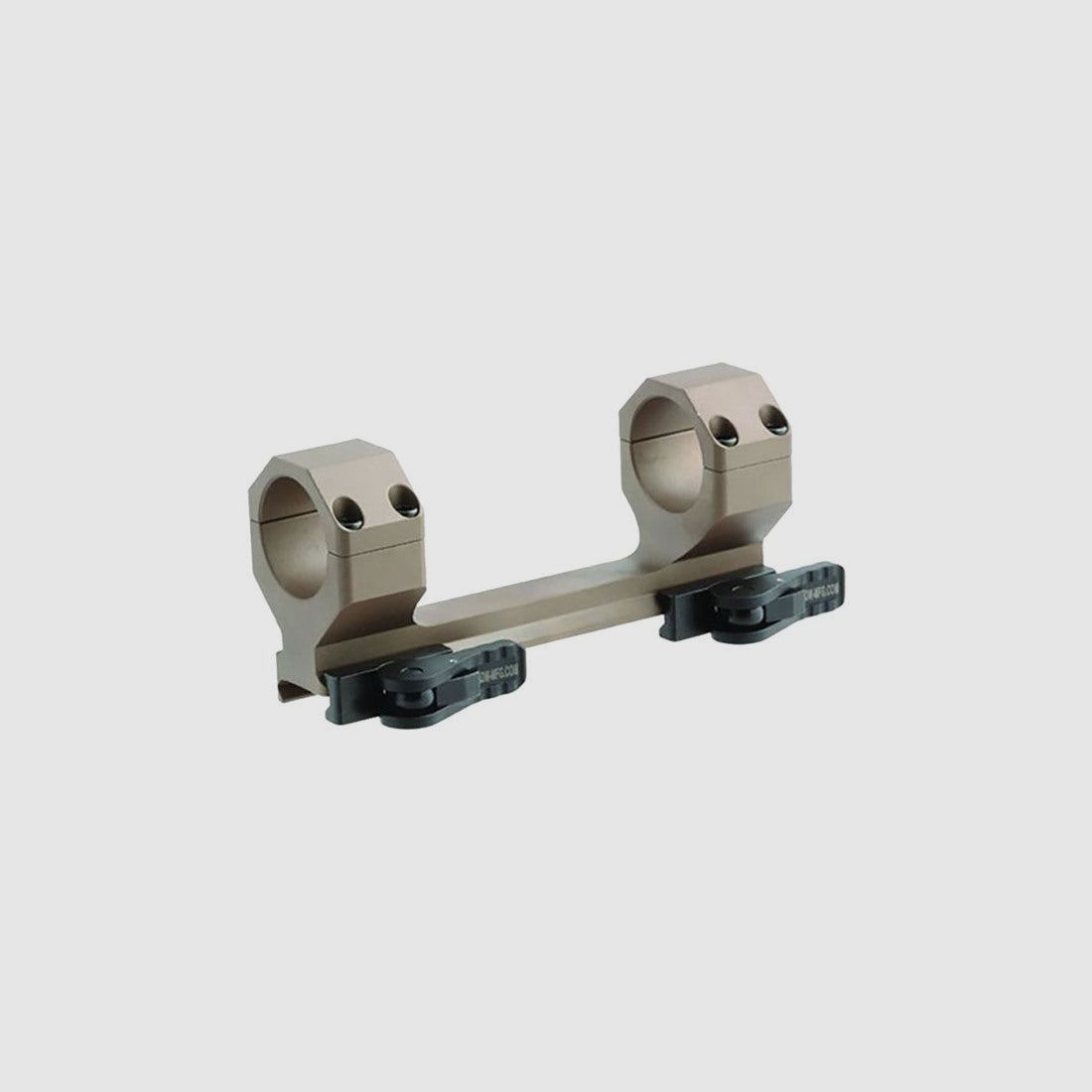 ADM DELTA-C QD-Cantilever-Montage, 30/34 mm, 0 MOA, Schwarz/FDE