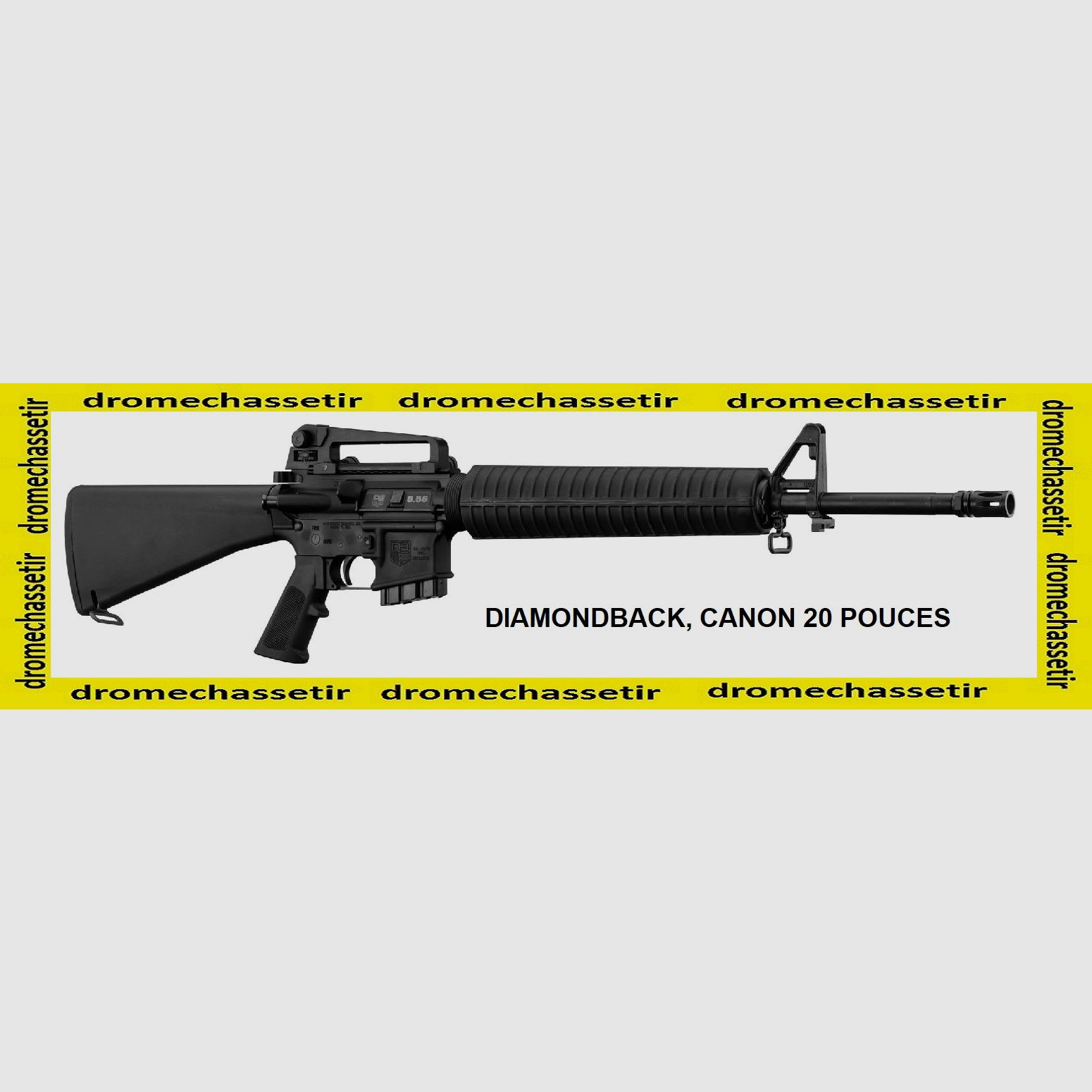 Büchse Diamond Back Typ M16 A2, Lauf 20 Zoll, Kal. 223 Rem