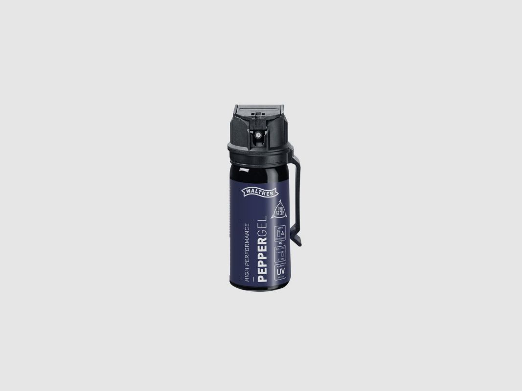 WALTHER PRO SECURE PFEFFERSPRAY GEL PUNKTSTRAHL 53 ML