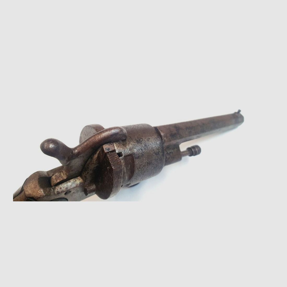 Unekannt Unbekannter Stiftfeuerrevolver ähnlich Lefaucheux - .32 Black Powder Only