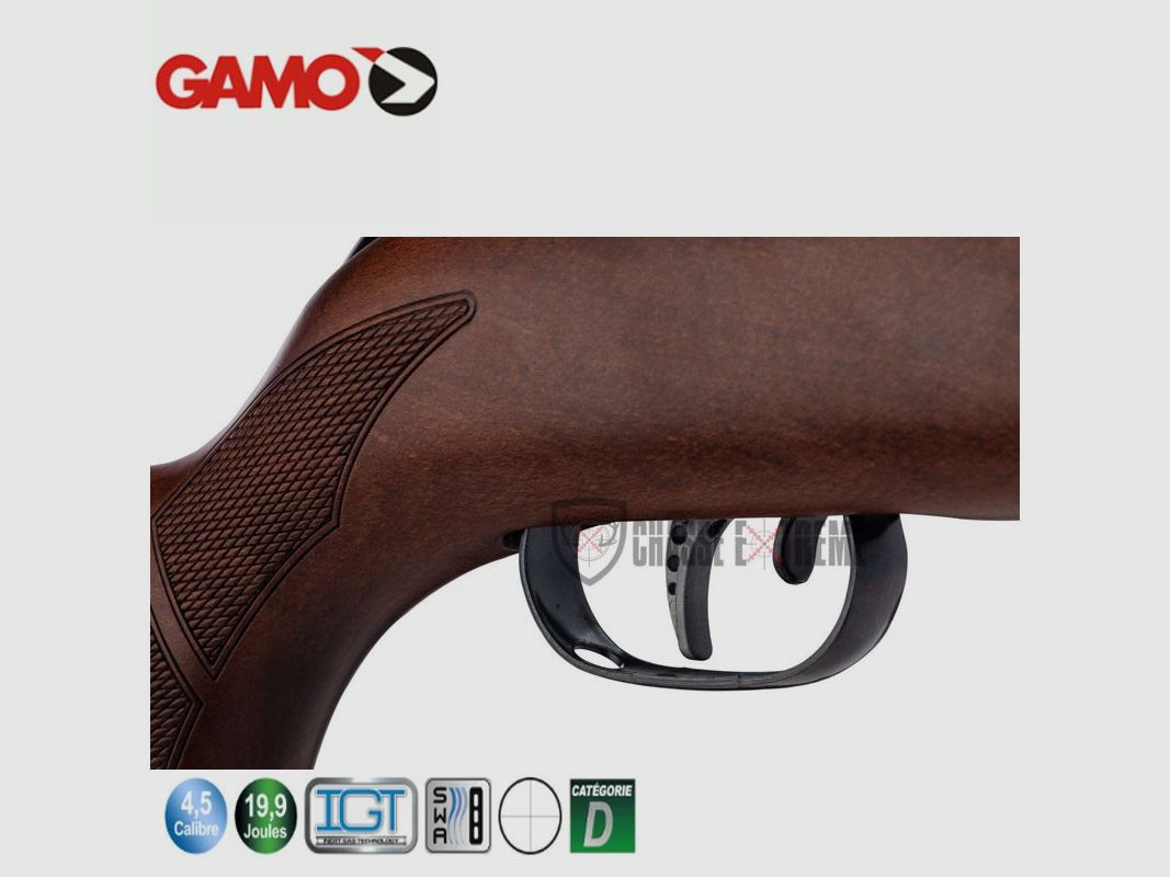 Carabine GAMO Fast Shot 10x Igt - 19,9 Joules + Lunette 4 X 32 Wr, image 4 sur 4