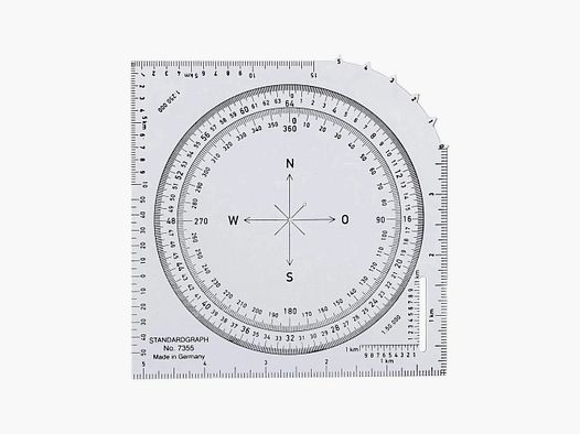 Standardgraph Standardgraph Karten-Winkelmesser
