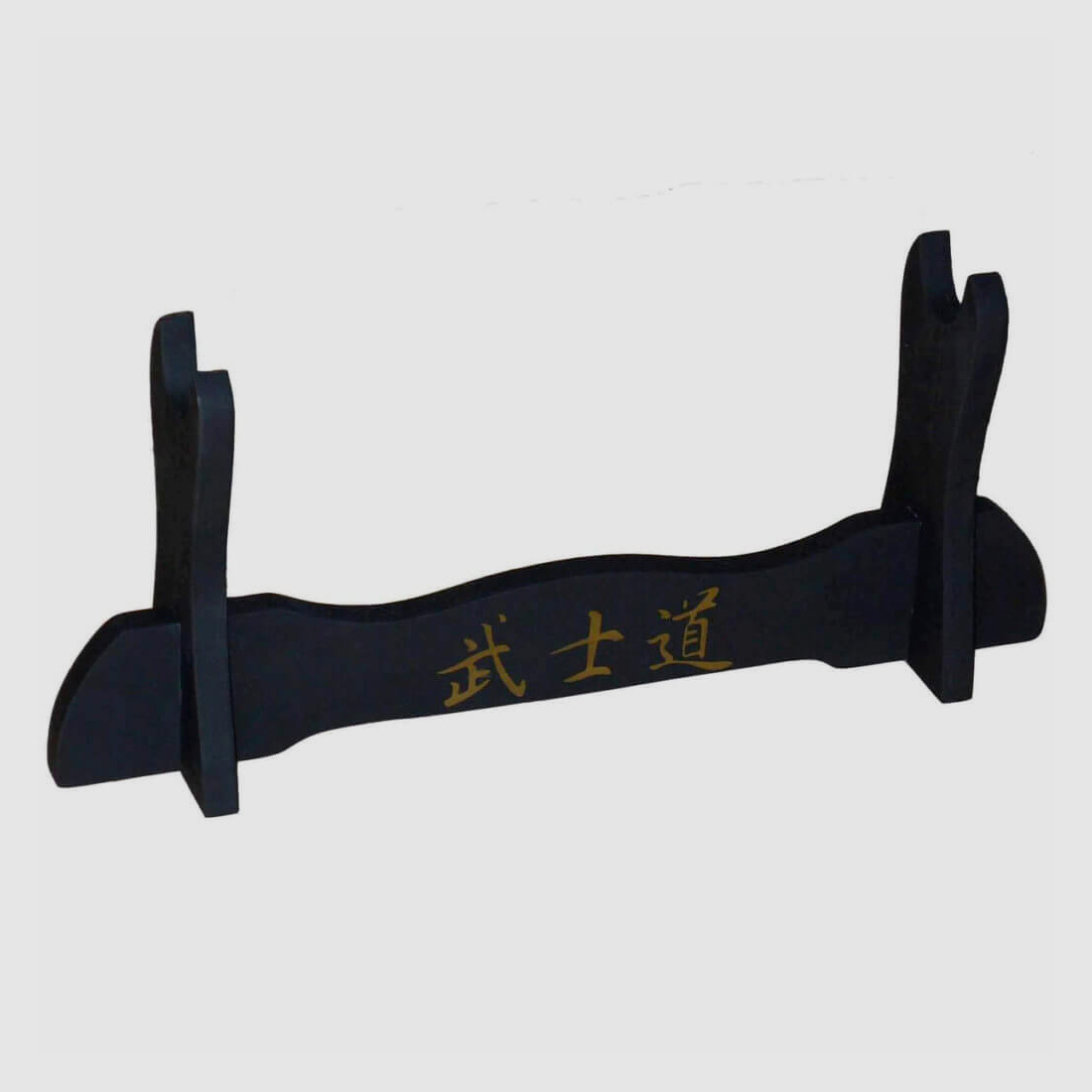 DerShogun Schwertstnder mit Bushido Schriftzeichen fr 1 Schwert