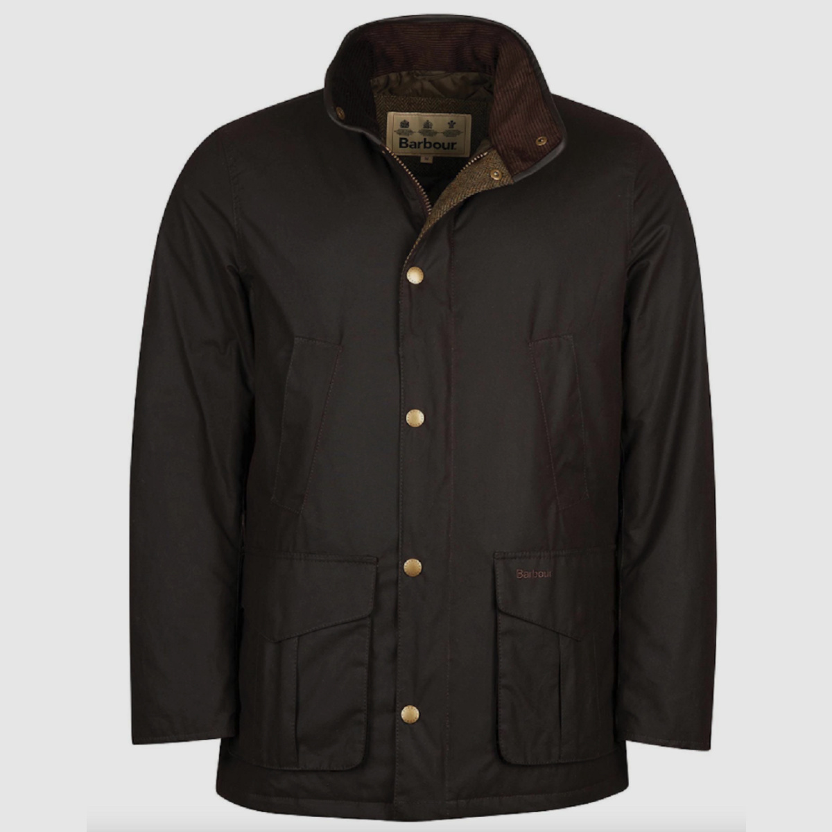 BARBOUR Hereford Wax Jacke Rustic