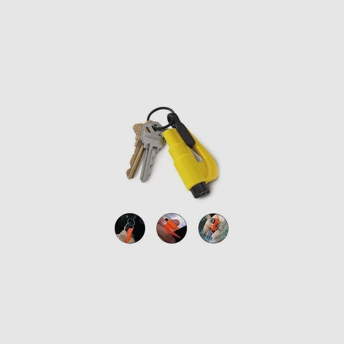 Car Escape Tool, Seatbelt Cutter / Window Breaker - RESQME, image 4 sur 5