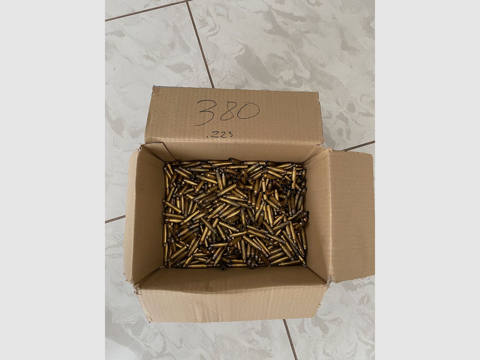 .223 étuis norma s&b 380pcs