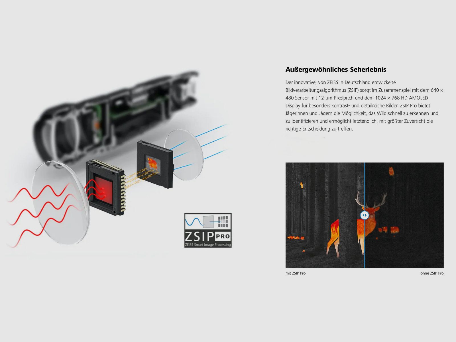 ZEISS DTI 6/20 Wärmebildkamera Handgerät
