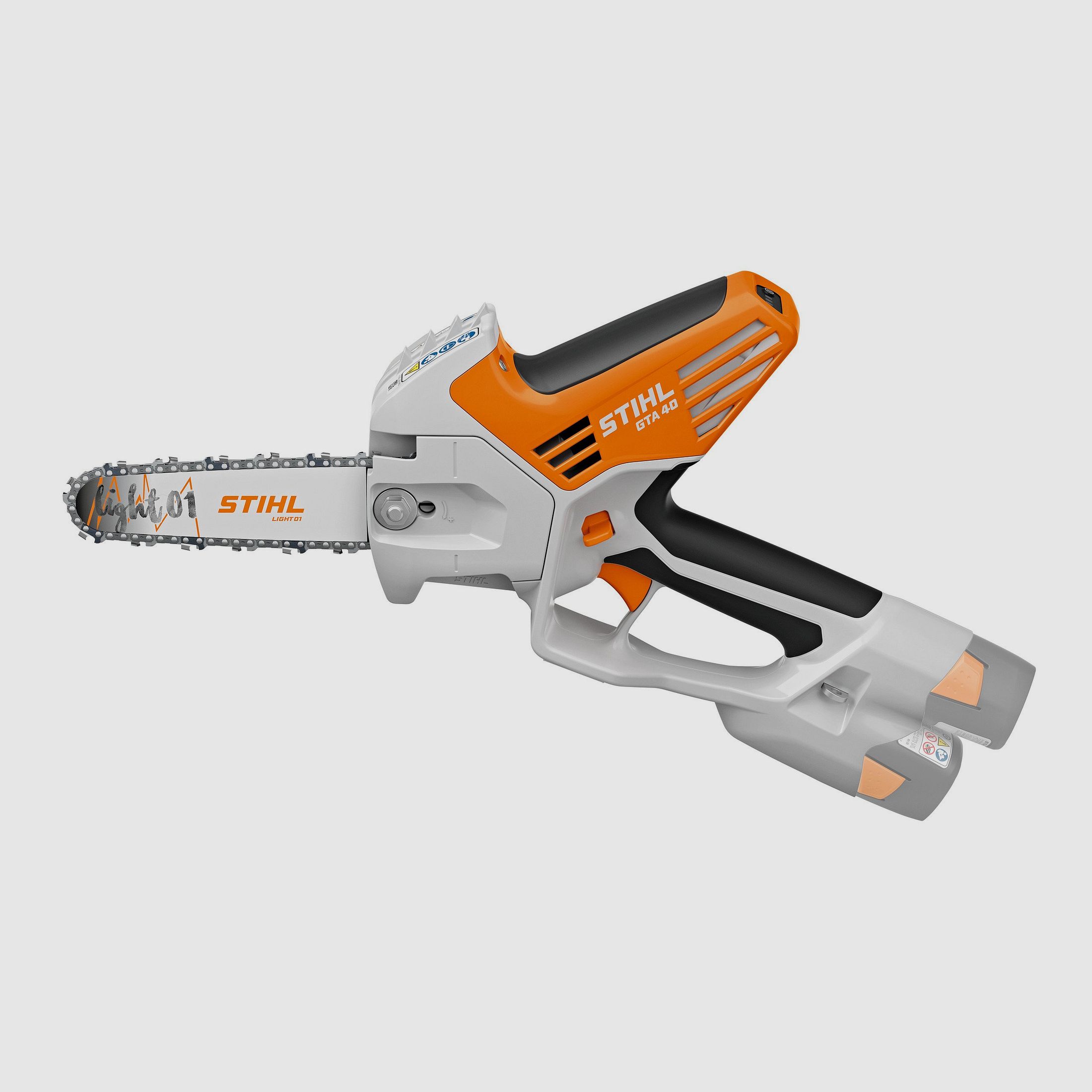 Stihl battery hedge trimmer GTA 40 set with 2 x AS 2 and AL 5-2