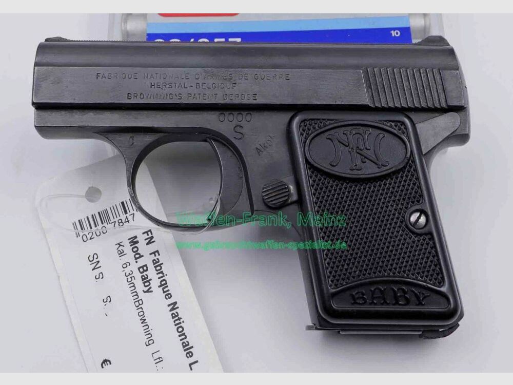 FN Fabrique Nationale Luik Mod. Baby