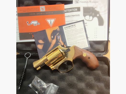 Smith Wesson chiefs special gold 9 mm
