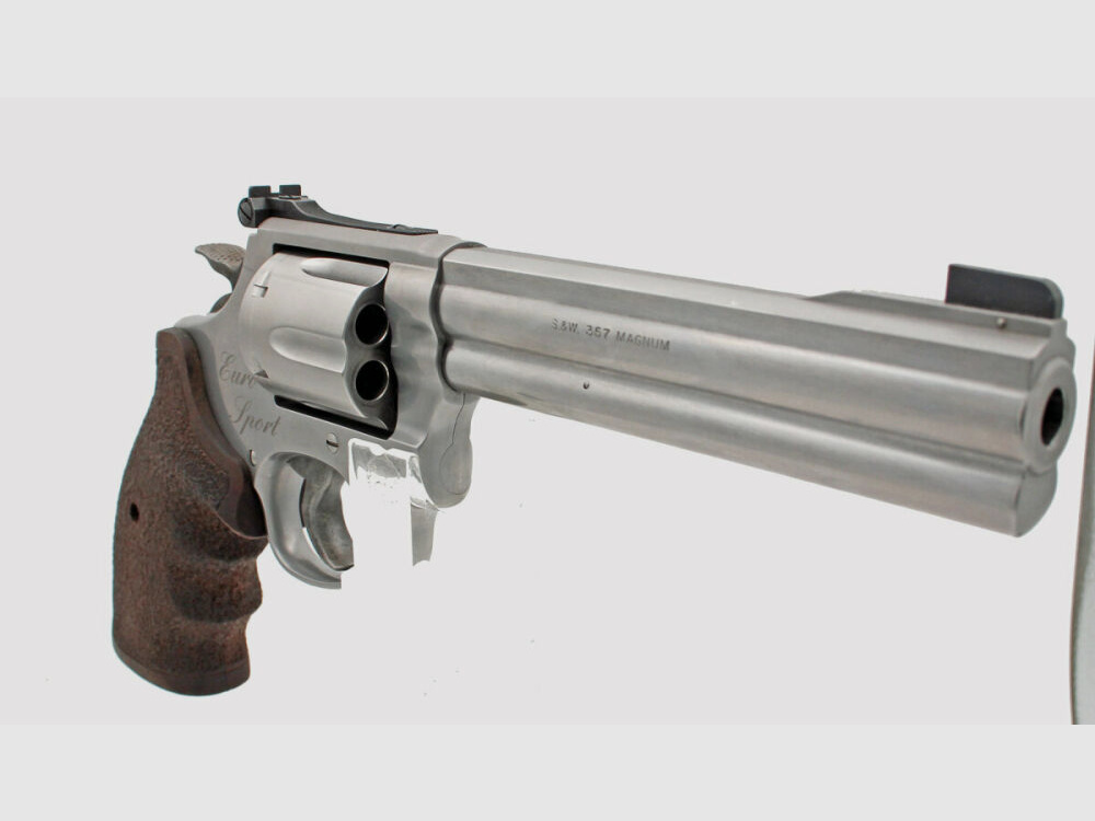 Smith & Wesson Waffen S&W Revolver M686 Euro Sport 6 Zoll Kaliber .357 Mag.