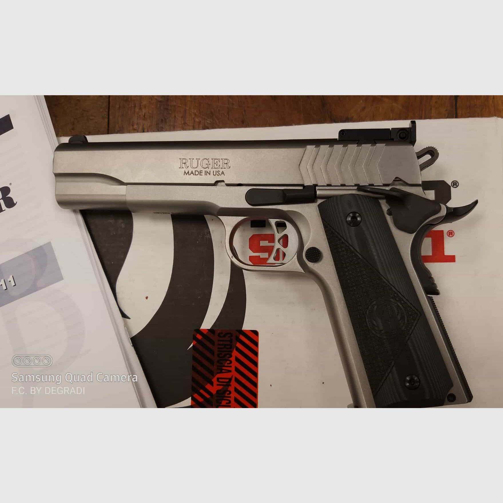 RUGER SR 1911 5” SS 9X21, zdjęcie 2 z 4