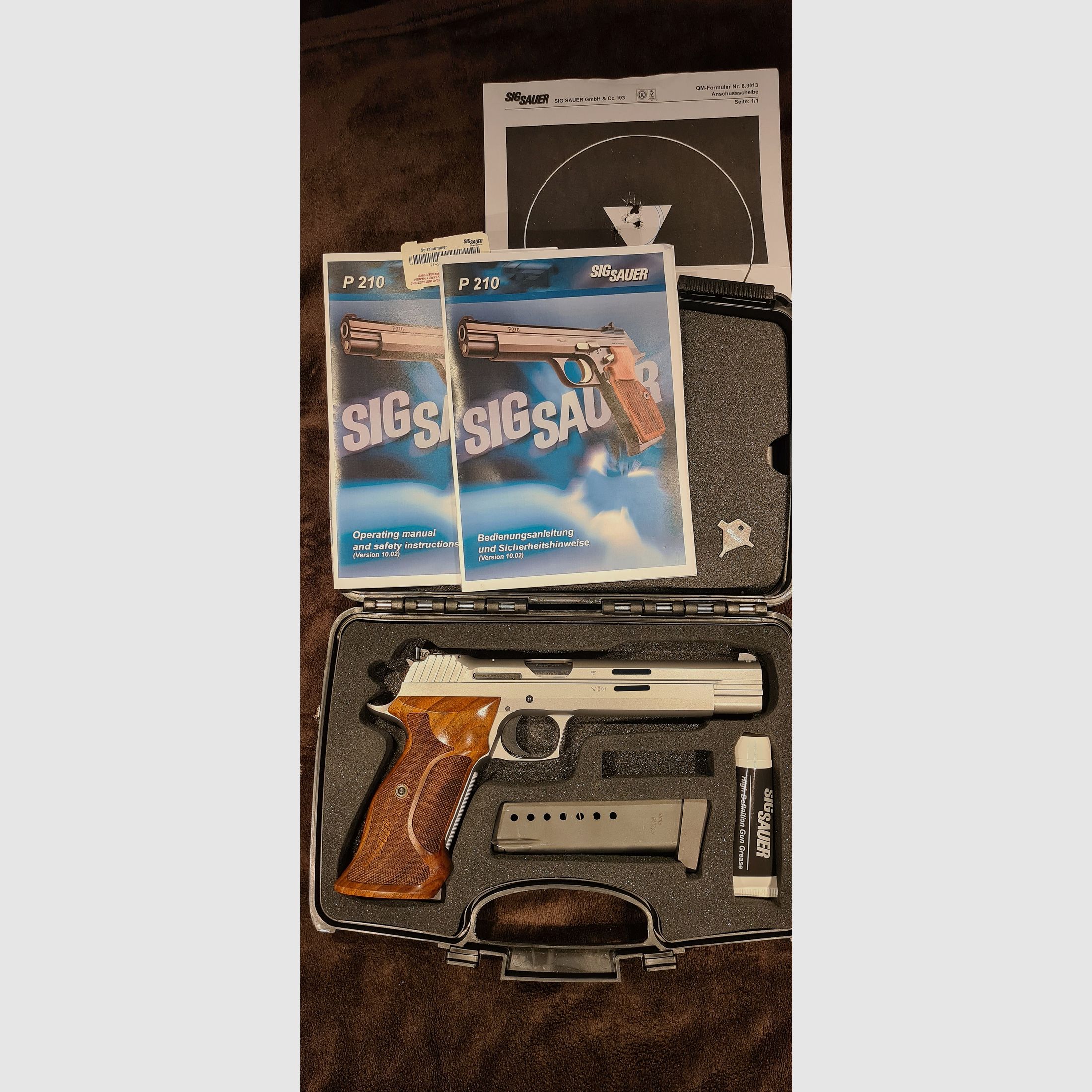 SIG SAUER P210 Super Target 6 Zoll