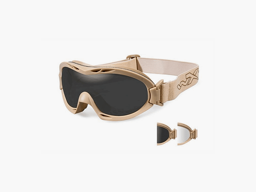 WILEY X – OCCHIALI NERVE GOGGLE SMOKE/CLEAR TAN FRAME