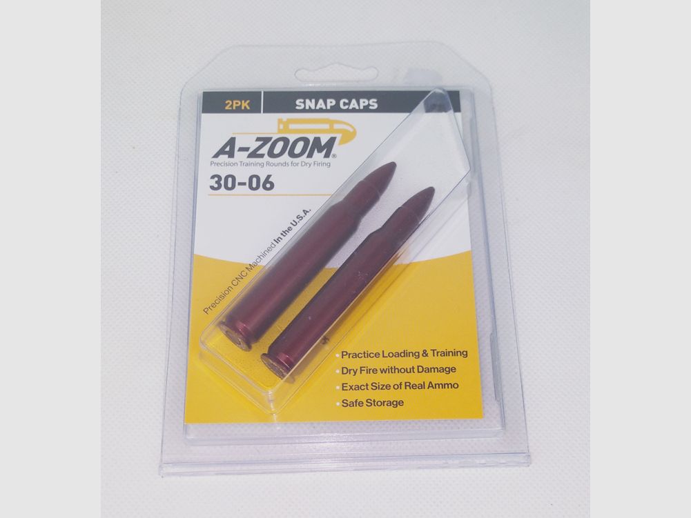 A-Zoom Snap Caps Kal. .30-06 Spring 2 Stück