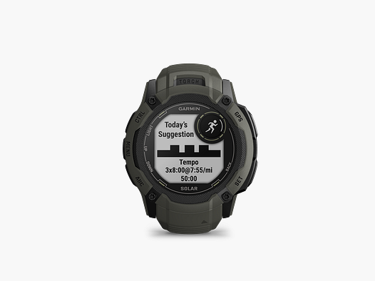 Garmin Instinct® 2X Solar, Moosgruen