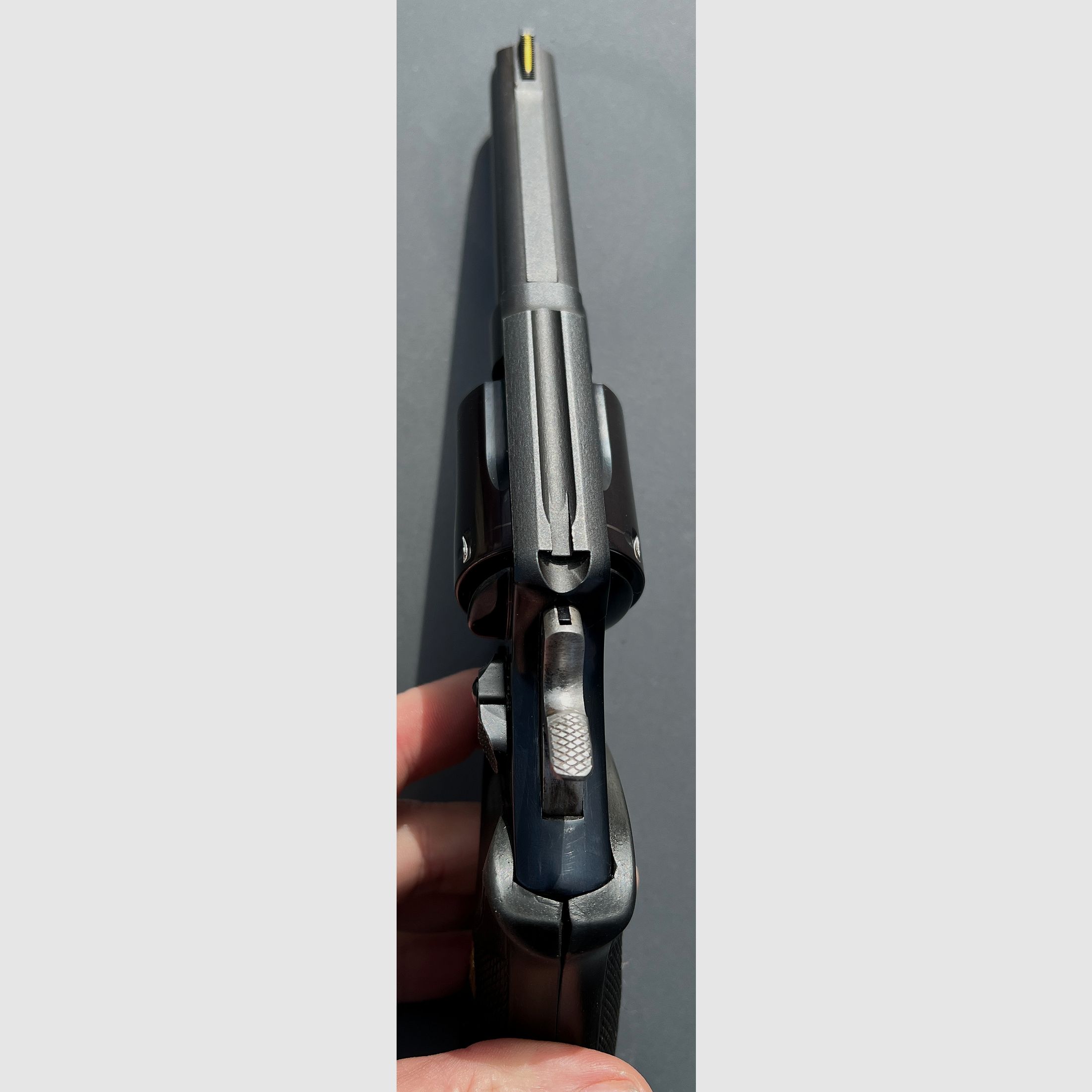 Smith & Wesson Mod. 19‑P – 4" Lauf – SONDERMODELL inkl. Merkle Tuning – Originalbox & Papiere – Sammlerstück (kein schwerfälliger S&W 686, Colt, Taurus, Ruger), Bild 6 von 6