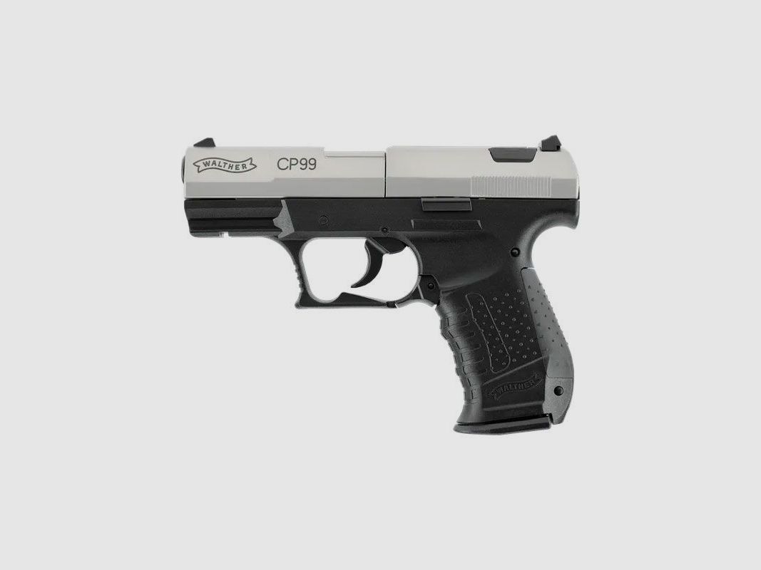 Walther Pistolet CO2 CP99 Nickel Cal. 4,5mm 3,5 Joules 8 Coups, image 2 sur 2