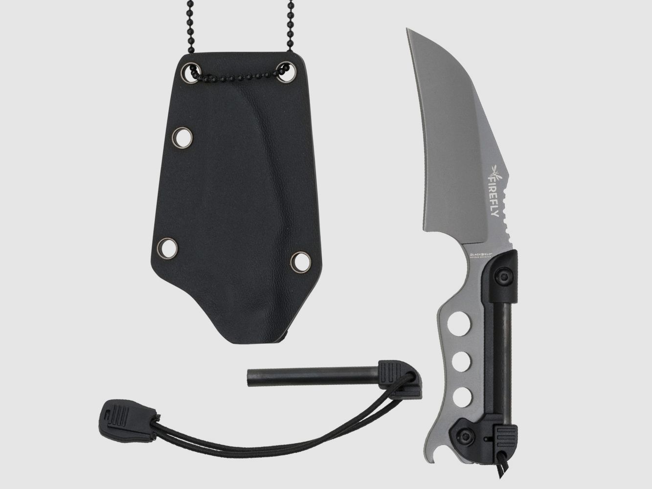 BlackField FIREFLY Survival Neckknife mit Feuerstarter
