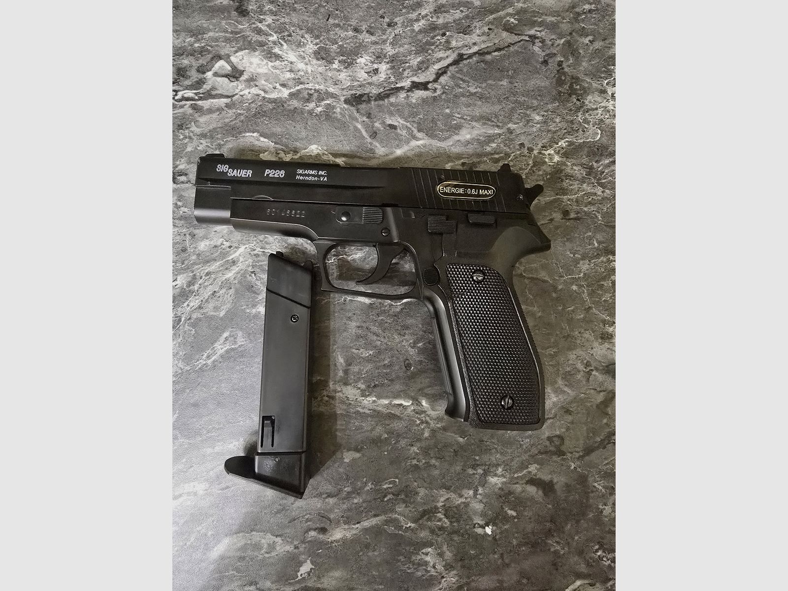 P226 Sig Sauer Spring max. 0,6 Joule