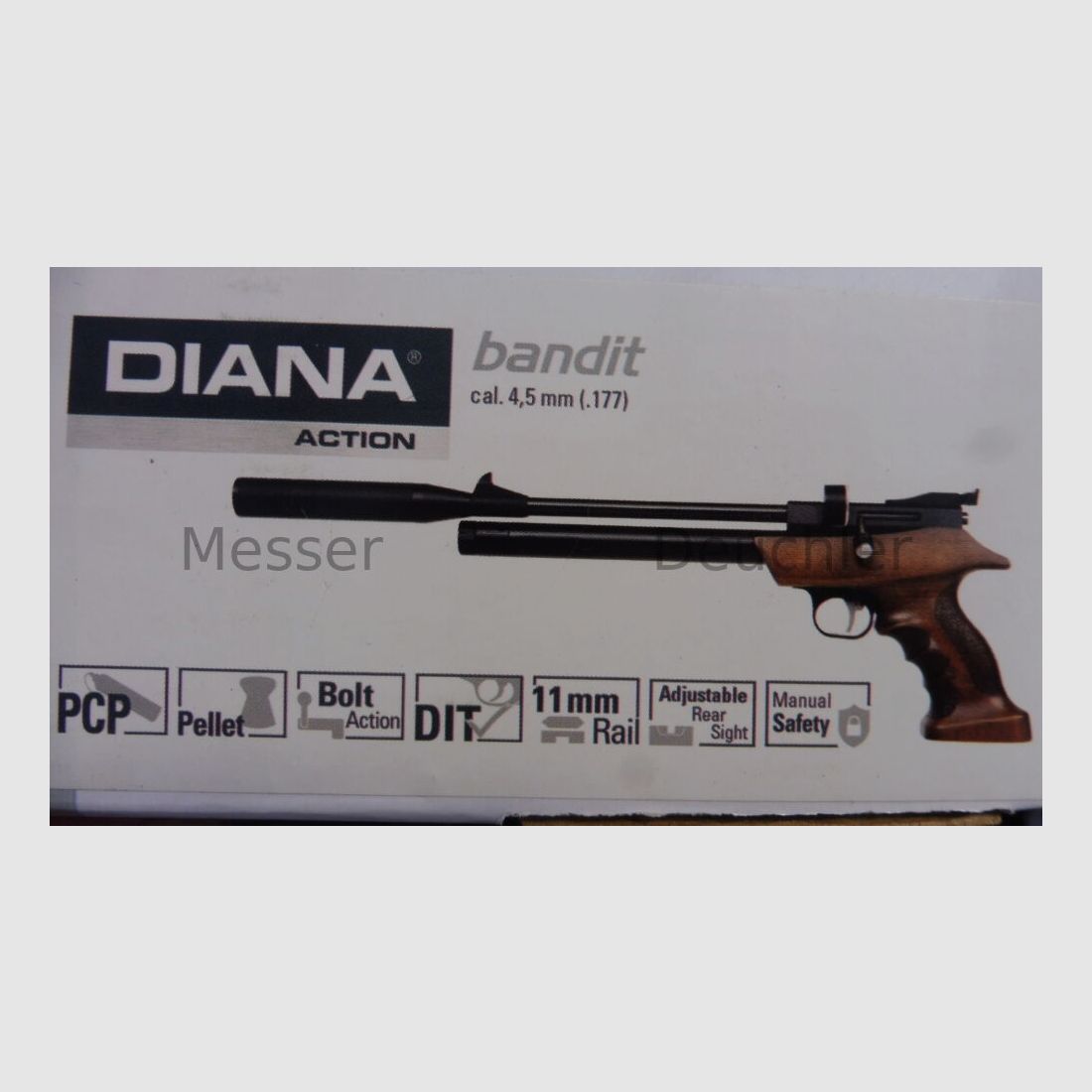 DIANA bandit air pressure