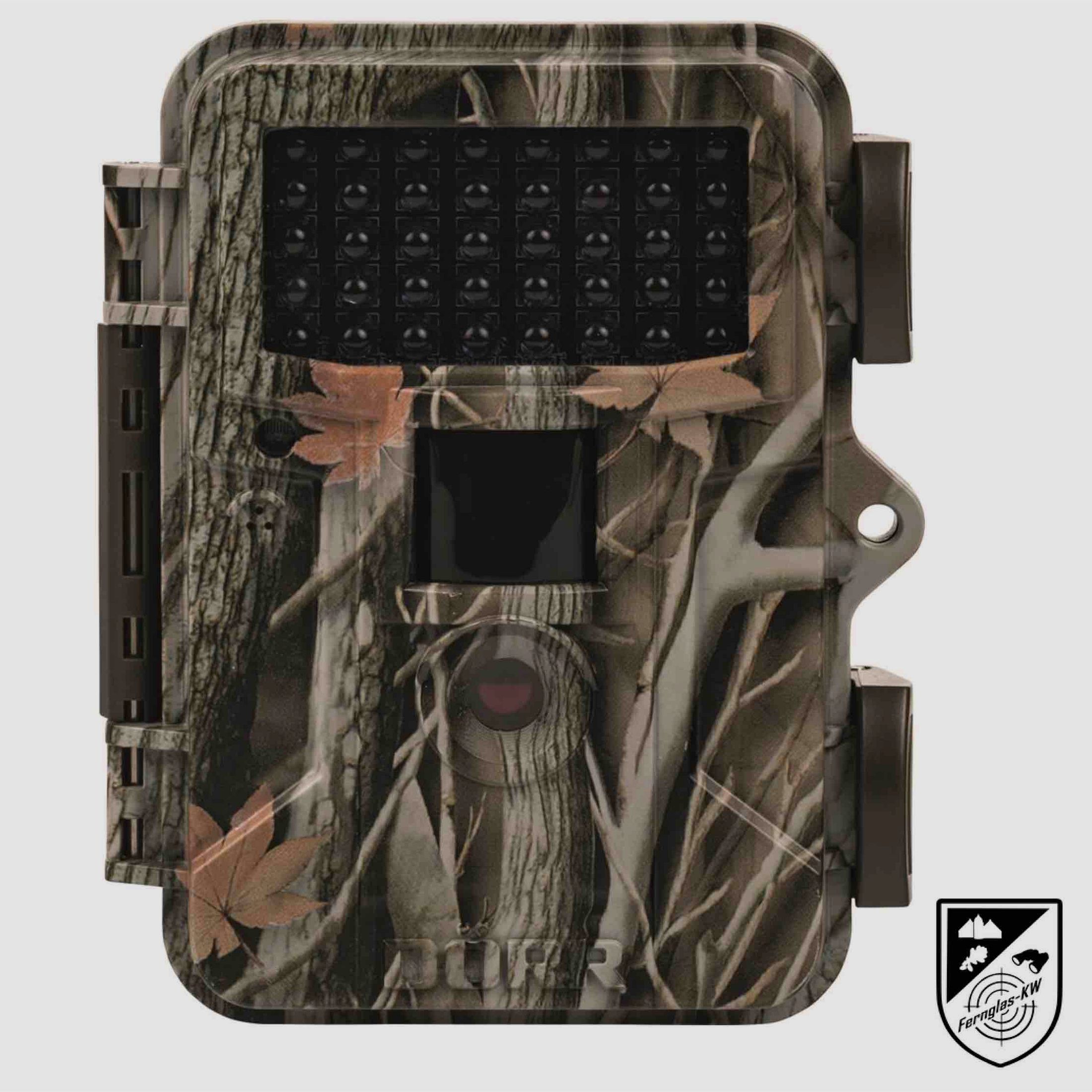 Dörr 204505 Wildkamera Fotofalle Snapshot Mini Black 12 MP HD Camouflage 40 Black LEDs