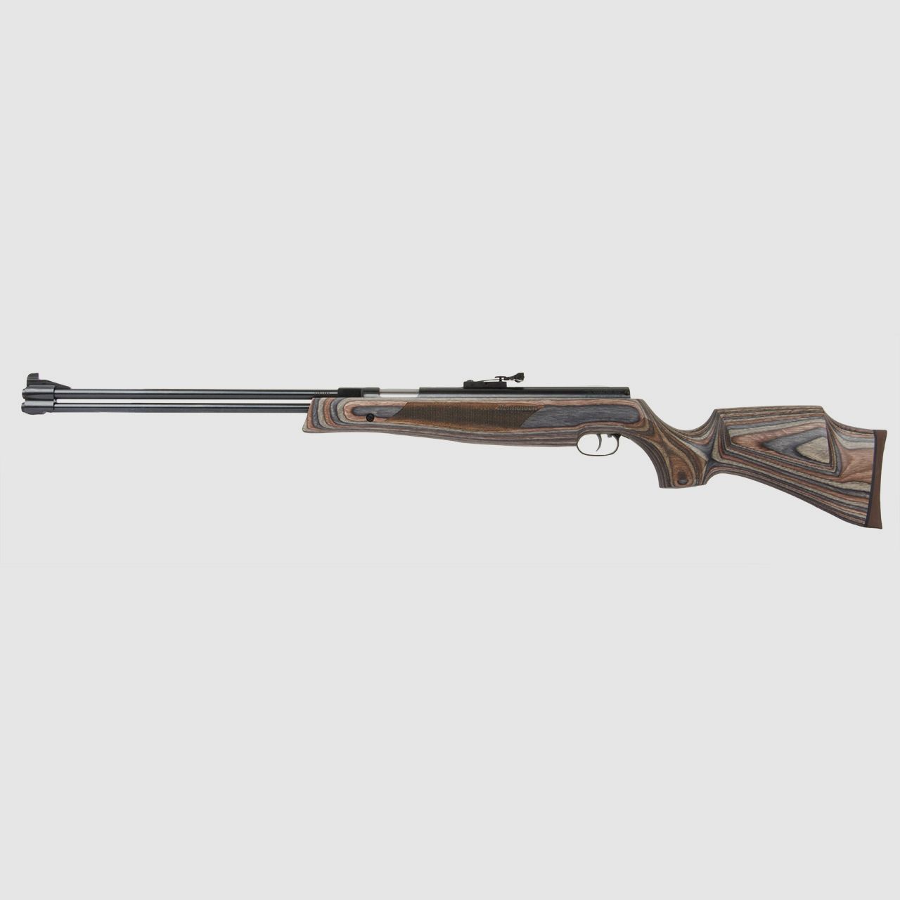 Starrlauf Luftgewehr Weihrauch HW 77 Special Edition Schichtholzschaft braun grĂĽn schwarz Kaliber 4,5 mm (P18)