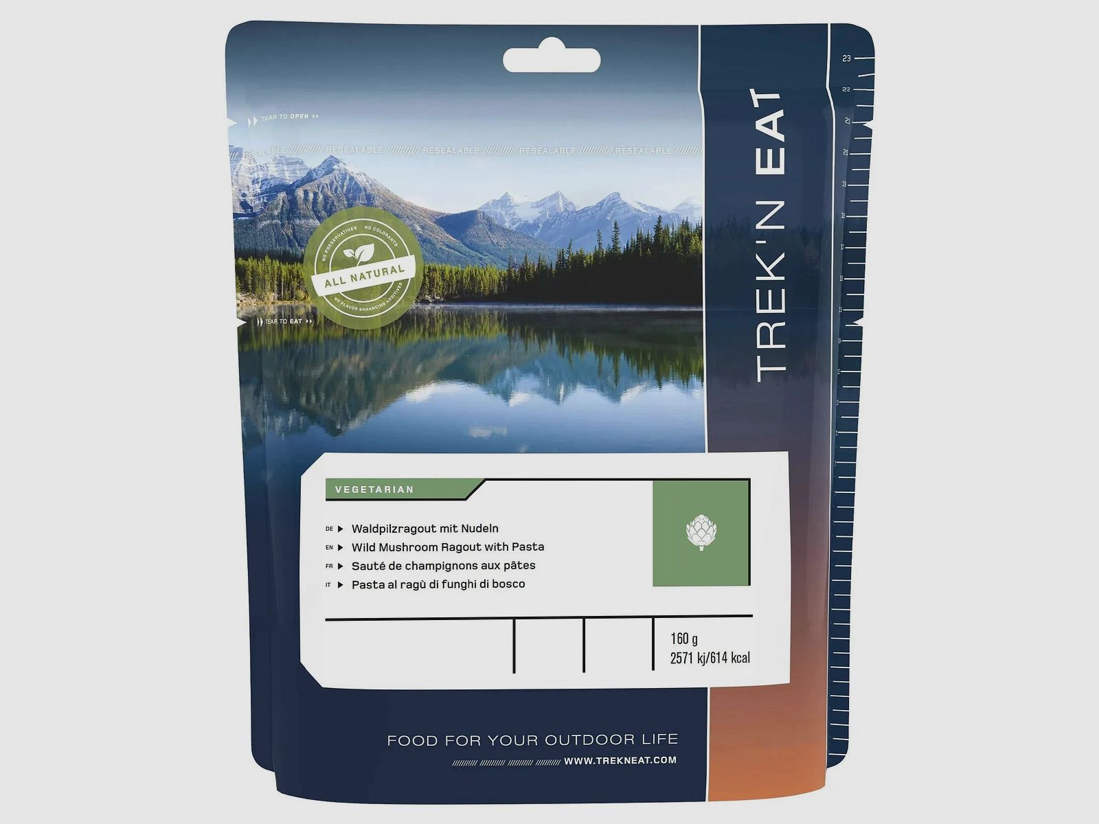 Trek’n Eat Waldpilzragout mit Nudeln