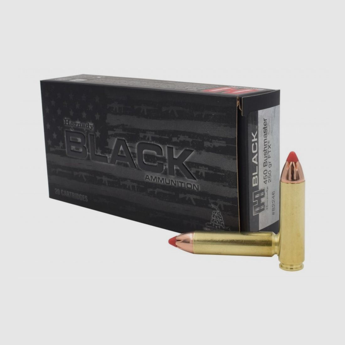 450 Bushmaster Hornady HORNADY BLACK™ 250 gr FTX® VE20