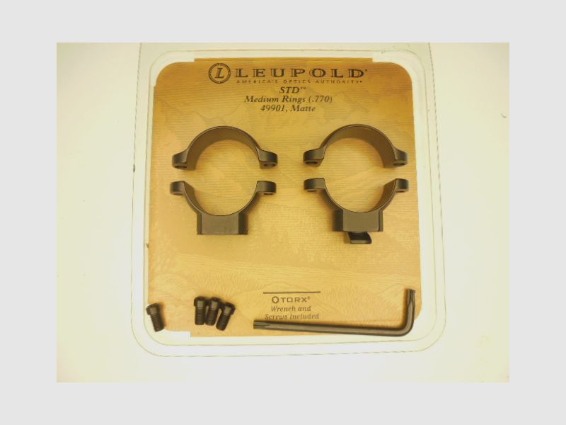 MONTAGE MEDIUM STANDARD MAT 25.4MM LEUPOLD, Bild 1 von 4